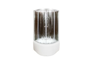 Душевая кабина Deto L810 N без крыши с гидромассажем BLACK