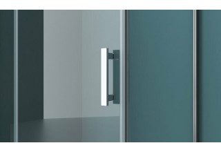 Душевой уголок BelBagno KRAFT-AH-12-80/90-C-Cr-L