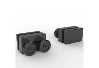 Душевой уголок Black&White S872 Black 90х90х195