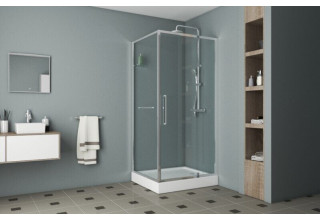 Душевой уголок BRAVAT Line BS090.2116A