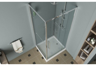 Душевой уголок BRAVAT Line BS090.2116A