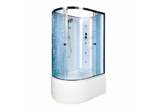 Душевая кабина Deto EM4512 N R LED с гидромассажем