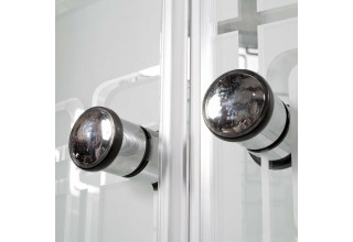 Душевая кабина Deto EM2712 R LED с гидромассажем
