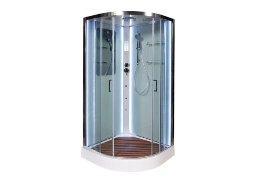 Душевая кабина Deto A01 LED с гидромассажем