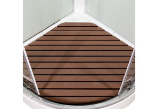 Душевая кабина Deto A01 LED с гидромассажем