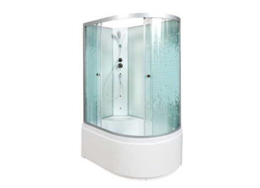 Душевая кабина Deto L920 L N без крыши c гидромассажем