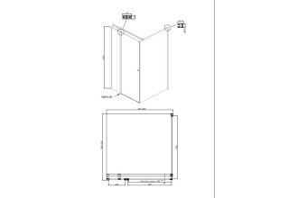Душевое ограждение Ambassador Nord 13011105