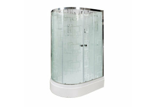 Душевая кабина Deto EM 2712 N R с гидромассажем