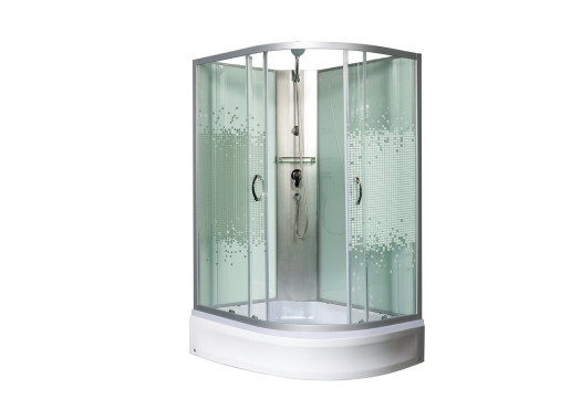 Душевая кабина МОНОМАХ 120/80/24 МЗ L Б/К
