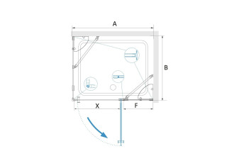 Душевой уголок RGW HO-44 01064482-11