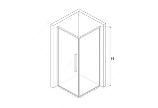 Душевой уголок RGW SV-35B (SV-02B + Z-050-3B) 06323599-014