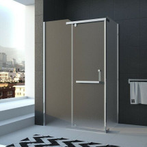 Душевой уголок Veconi Rovigo 120х90х195 стекло рифленое профиль хром RV19-12090PR-02-19C1