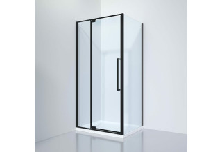 Душевой уголок Black&White S818 BC 100х80х195