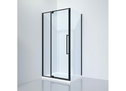 Душевой уголок Black&White S818 BC 100х80х195