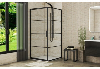 Душевой уголок BRAVAT BLACK LINE BS090.2115B