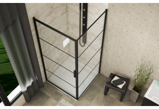 Душевой уголок BRAVAT BLACK LINE BS090.2115B