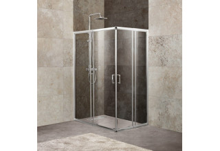 Душевой уголок BelBagno UNIQUE-AH-2-100/115-75/90-C-Cr