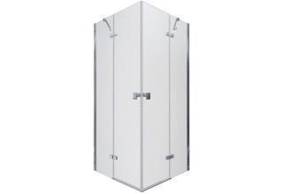 Душевой уголок Тритон Дельта Хром А1 90x90 стекла прозрачные / профиль хром / без поддона