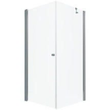 Душевой уголок Тритон Форта Хром А1 90x90 стекла прозрачные / профиль хром / без поддона