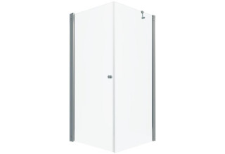 Душевой уголок Тритон Форта Хром А1 90x90 стекла прозрачные / профиль хром / без поддона