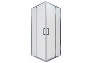 Душевой уголок Тритон Каппа Хром А1 90x90 стекла прозрачные / профиль хром / с поддоном