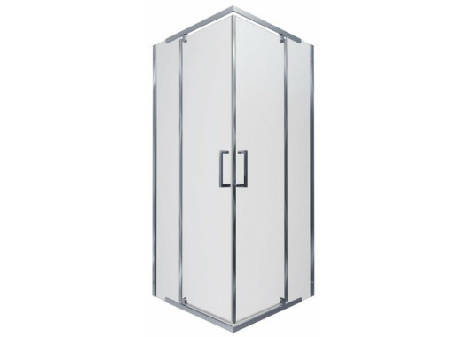 Душевой уголок Тритон Каппа Хром А1 90x90 стекла прозрачные / профиль хром / с поддоном