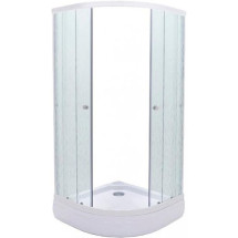 Душевой уголок Тритон Риф А1 100x100 (шиншилла/белый)