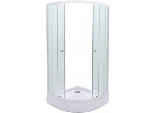 Душевой уголок Тритон Риф А1 100x100 (шиншилла/белый)