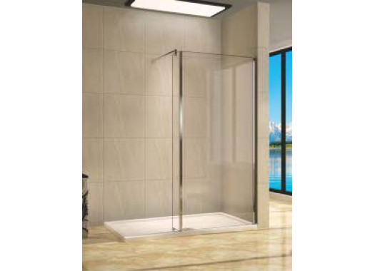 Душевой уголок Welt-Wasser WW400 50G+30G (50+30)x185 стекла прозрачные, профиль хром Душевой уголок Welt-Wasser WW400 50G+30G (50+30)x185 стекла прозрачные, профиль хром